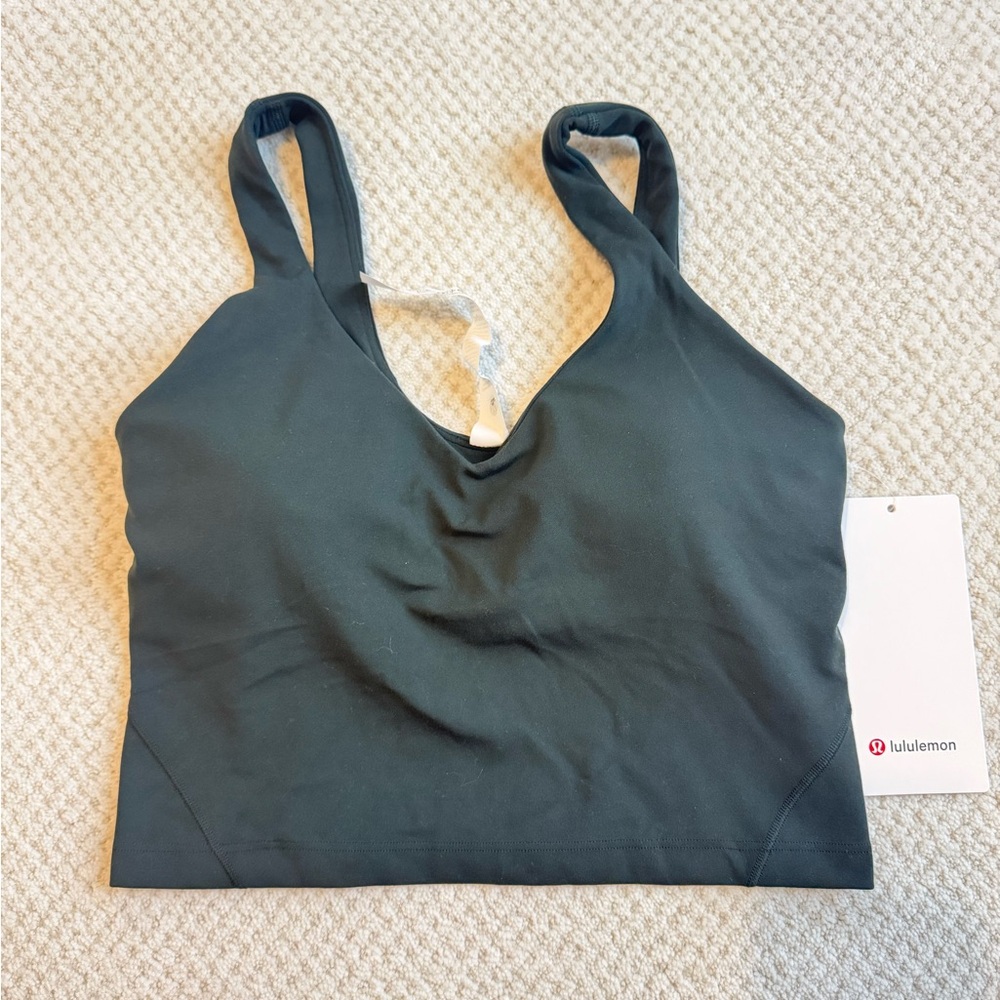 Lululemon Align Tank Dark Green 6